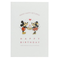 大賀屋 米奇 卡片 木質 精緻 迪士尼 DISNEY 生日卡片 萬用卡 感謝卡 日本製 正版 授權 J00014736