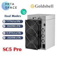 Goldshell SC5 PRO 11TH 8.8TH Dual Model 2820W Miner SC Coin Miner Goldshell SC5PRO Siacoin Crypto Mining Sia Miner Asic Miner