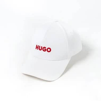 Topi HUGO BOSS HUGO TEXT RED WHITE CAP 100% ORIGINAL - OS ADJST