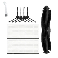 A06I Roller Brush Hepa Filter Mop Cloth Replacement Kit For Uoni V980 Max/Pro Vacuum Cleaner Spare Parts