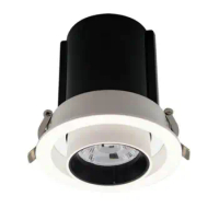 15W 20W 30W 40W COB LED Downlight 360 Degree Rotation Recessed LED Ceiling Spot light Embedded Downlights Home Lighting