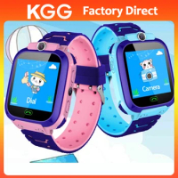 Kids Smart Phone Watch SOS Call Back LBS Location With Math Game 12 Languages Voice Chat Children Smartwatch Kids Clock Gifts