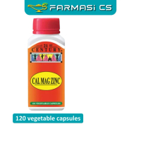 21st Century Cal Mag Zinc 120 vegetable capsules EXP:09/2028 [ Calcium Magnesium Zinc Farmasi CS ]