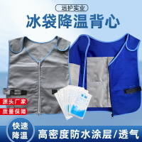 免運+開發票 馬甲式冰袋背心涼爽型制冷衣戶外高溫防暑降溫冰背心降溫服冰馬甲
