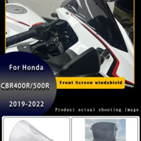 For Honda CBR400R CBR500R CBR 500R CBR 500 R 2019 2020 2021 2022 Windshield Windscreens Wind Deflectors Visor Glass Gray