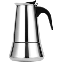 {618大促}意式摩卡壺咖啡壺加厚不鏽鋼304煮咖啡器具經典款意大利特濃縮