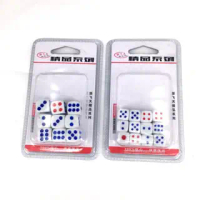 12pc Dice Dadu Dice / / 3.5mm 12pcs dice, plexiglass dice, transparent dice, high-quality Dice.