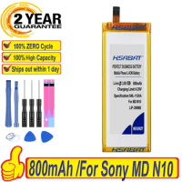 Top Brand 100% New 800mAh LIP-3WMB Battery for Sony MZ-N10 MD N10 Batteries + free tools