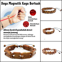 Gelang Kayu Kaukah Unisex Asli Kaokka Original