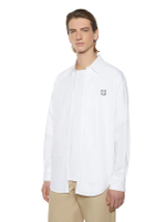 เสื้อเชิ้ตผู้ชาย Contour Fox Head Skate สี White