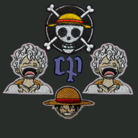 Clothes Patch - Patch Bordir Logo ONEPIECE