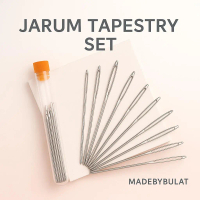 JARUM JAHIT SULAM BAJU / TAPESTRY NEEDLE SET ISI 9PCS + TABUNG