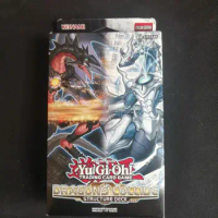 Yugioh Konami Duel Monsters Structure Deck DRAGONS COLLIDE SDDC English TCG Collection Sealed Booster Box