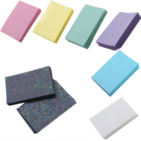 50 Pcs/Pack Love Flash Matte Two Layer Card Film Macaron Color 20 Silk Flat Mouth Card Film Album Sm