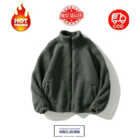 jaket pria BULU/JACKET SHERPA KOREAN STYL/SHERPA BULU TEBAL LEMBUT/MUSIM DINGIN