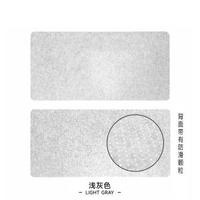 全城熱賣 - 毛氈滑鼠墊高級桌搭超大電腦鍵盤墊小眾簡約遊戲桌墊辦公室書桌墊淺灰色（升級防滑款）130x60cm