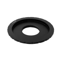 Aluminum Alloy C-EOS 16mm C Mount Movie Lens Mount Adapter Ring for Canon EOS EF 6DII 5DIV 7DII 750D