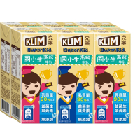 【KLIM 克寧-週期購】Superkid高鈣成長牛乳198mlx2箱(共48入;24入/箱)