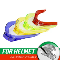 Motorcycle Helmet Big Tail Spoiler For AGV PISTA GRP GP VELOCE-S Rear PARTS &amp; ACCESSORIES Moto for casco Adornment