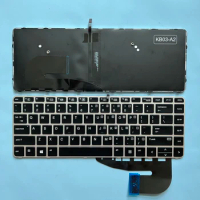 840 G4 US Spanish Keyboard For HP EliteBook 840 G3 745 G3 745 G4 848 G4 Backlit 836308-001 821177-001 NSK-CY2BV