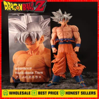 Bandai Banpresto Dragon Ball Goku Ultra Instinct Grandista Gros Anime Figure Action Figurine Collectible Model Doll Gift Toys