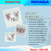 Purifyre Aqua Lunub 200 Ml Penjernih Air Aquarium Menghilangkan Nitrit | Penjernih Air Aquarium Puri