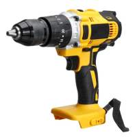 18V 13mm Electric Cordless Impact Drill 20+3 Torque Rechargeable Hammer Drill Screwdriver 3 in 1 Power Tool for Makita Battery