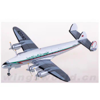 Diecast Scale 1:200 WM211104 Royal Air Maroc Lockheed L-749 CN-CCN Simulation Alloy Aircraft Miniature Decorative Gift