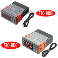 STC-1000 STC-3000 LED Digital Thermostat for Incubator Temperature Controller Thermoregulator Relay Heating Cooling 12V 24V 220V