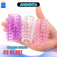 Cock ring silikon duri besar delay tahan lama/penambah sensasi