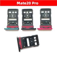 Sim Card Tray For Huawei Mate 20 Pro Sim SD Memory Card Holder Sim Card Slot Holder Replacement Parts