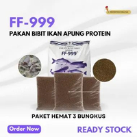 Paket Hemat FF-999 HI-PRO-VITE – 3 Bungkus Paket Hemat FF-999 HI-PRO-VITE Pakan Bibit Ikan Apung