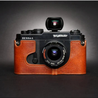 Design for VOIGTLANDER BESSA R BESSA-L Handmade Genuine Leather Camera Half Case Cover