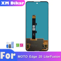 NEW For Motorola Moto Edge 20 Lite XT2139-1 LCD Display Touch Screen Digitizer Assembly Replace For Motorola Edge 20 Fusion