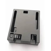 Case Akrilik Box Enclosure Arduino Uno R3 box arduino Hitam Plastik
