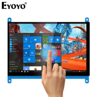 7 Inch Touch Screen Panel IPS Raspberry Display LCD DIY Monitor Capacitive Touch HDMI Display 1024x600 Portable HD Display