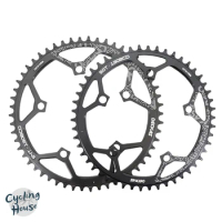 For Shimano 5700 6700 50 52 54 56 58 Tooth Deckas Chainring 130 BCD Round Road Bike Chainwheel 130BCD For SRAM Black Bike Parts