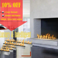 Inno living fire 48 inch Google home voice control cheminee fireplace bio ethanol burners