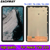 10.4" For Nokia T20 LCD TA-1397 1394 1392 Display Touch Screen Digitizer Assembly Repair Replacement Parts For Nokia T20 LCD