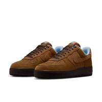 【NIKE 耐吉】休閒鞋 男鞋 運動鞋 麂皮 AF1 AIR FORCE 1 07 棕 IB4617-222