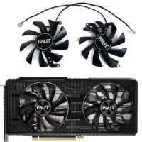 NEW 85MM RTX 3060 Ti Dual GPU FAN，For PALIT RTX 3060 Ti Dual、RTX 3060 Dual Graphics card cooling fan