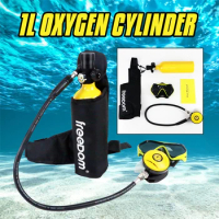 Mini Scuba Diving Equipment Scuba Tank Diving Bottle Oxygen Cylinder Snorkeling Set Buceo Refillable Design