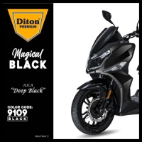 Terbaru Paket Lengkap Cat Pilox Diton Premium 9109 Black Glossy Hitam 400Cc Best Seller