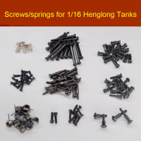 Drive Wheels Screws Bolts/Shock Pins/Torsion Springs Accessories for Heng Long 1/16 RC Tank Model