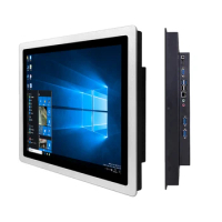 10.4 Inch Embedded All-in-one Computer Industrial Tablet PC Panel with Capacitive Touch Screen Built in WiFi for Win10 pro/Linux