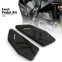 Motorcycle Footrest Foot Rest Pads Pedal Plate Board Pedals FootBoard For YAMAHA XMAX125 XMAX250 XMAX300 XMAX400 Accessories