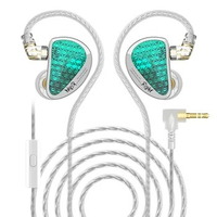 KZ AS16 Pro Earphones 8BA Balanced Armature Unit HIFI Monitor Music Headphones Noise Cancelling Earbuds Sport Headset AS12 AS24