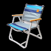 戶外超輕鋁合金折疊休閑椅導演椅沙灘釣魚椅露營燒烤帆布便攜躺椅