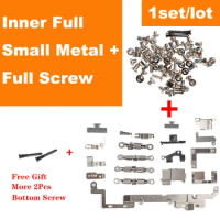 JoeeStore 1Set Inner Metal with Full Screws Accessories For iPhone 11 12 Pro Max X XS XR 7 8 Plus Insid Bracket Shield Parts