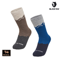 韓國BLACK YAK 羊毛中筒襪(兩色可選) 羊毛襪 機能襪 吸濕排汗 運動襪 BYCB2NAC02